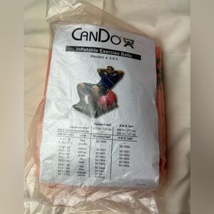 CanDo Inflatable Exercise Ball